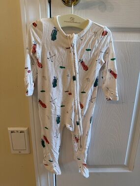 Angel Dear Golf Zipper Footie
